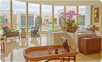 Okada Manila Philippines luxury resort interior